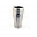 FIAT Coffee Tumbler - Brushed Steel Finish w./ FIAT Logo